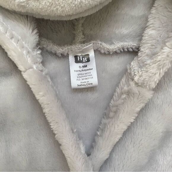 HB | Elephant Night Robe, Size 0-9M - Picture 4 of 4